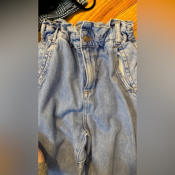 Zara Light Blue cinch waist. - Picture 3 of 5